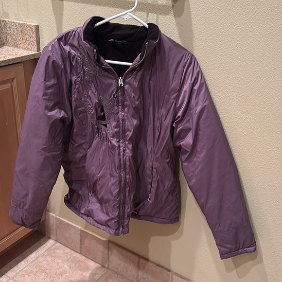 Kerrits woman's purple puffer jacket - Picture 2 of 9